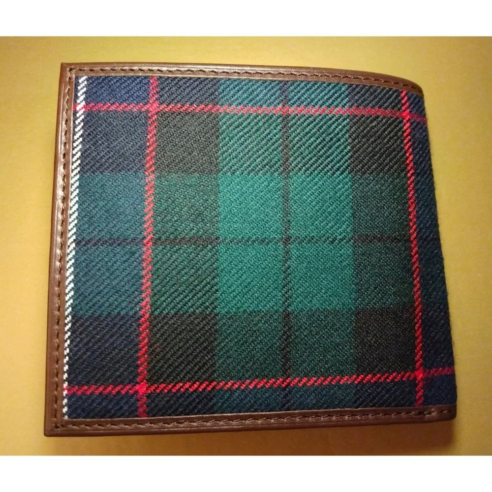 Polo Ralph Lauren Men’s Equestrian Tartan Wallet